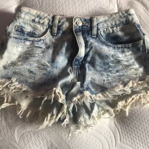 Jean shorts
